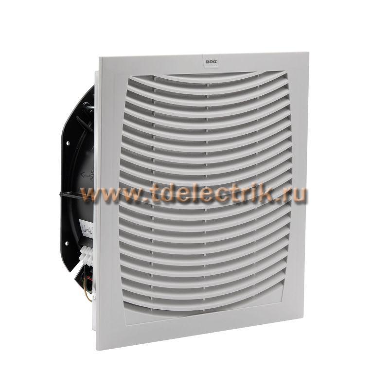 Фотография №1, Вентилятор с фильтром ЭМС 850 м3/ч, 400В AC, 324х324 мм, IP54