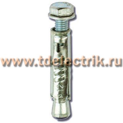 Фотография №1, Стандартный анкер с болтом М6 (упак. 40 шт)