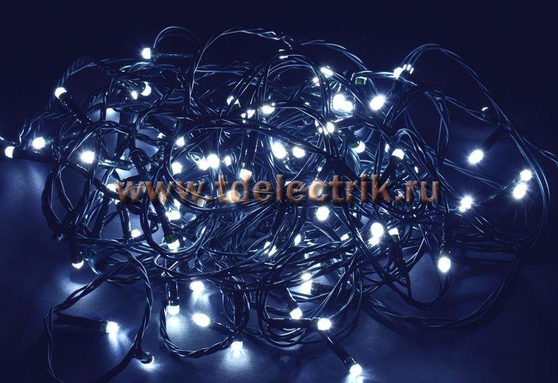 Фотография №1, Гирлянда нить 10м 100W IP20 зеленый 230В кон. 8 IEK