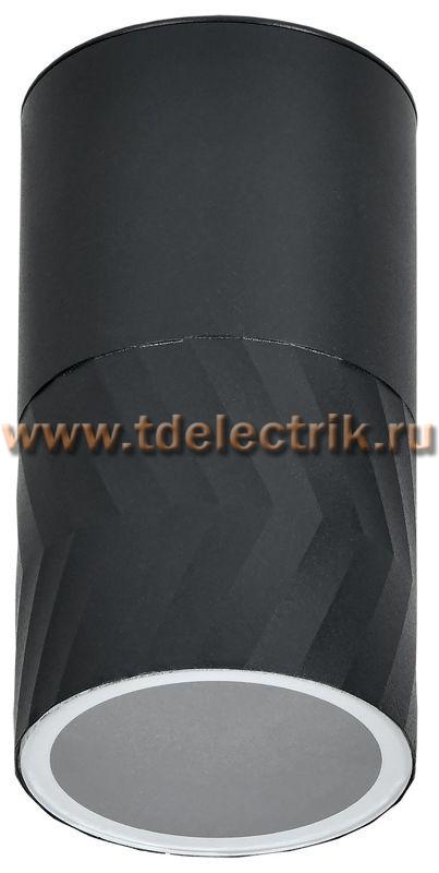 Фотография №1, Светильник уличный 5110 потолочный GU10 IP65 черный IEK