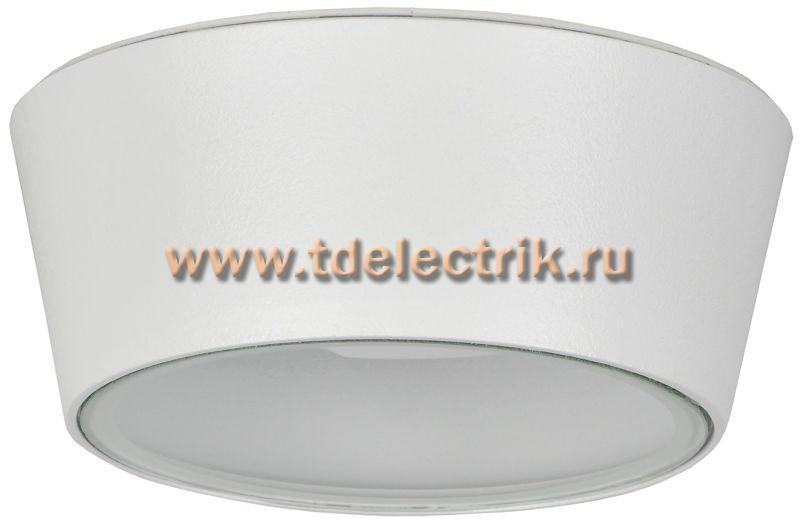 Фотография №1, Светильник уличный 5104 потолочный GX53 IP65 белый IEK
