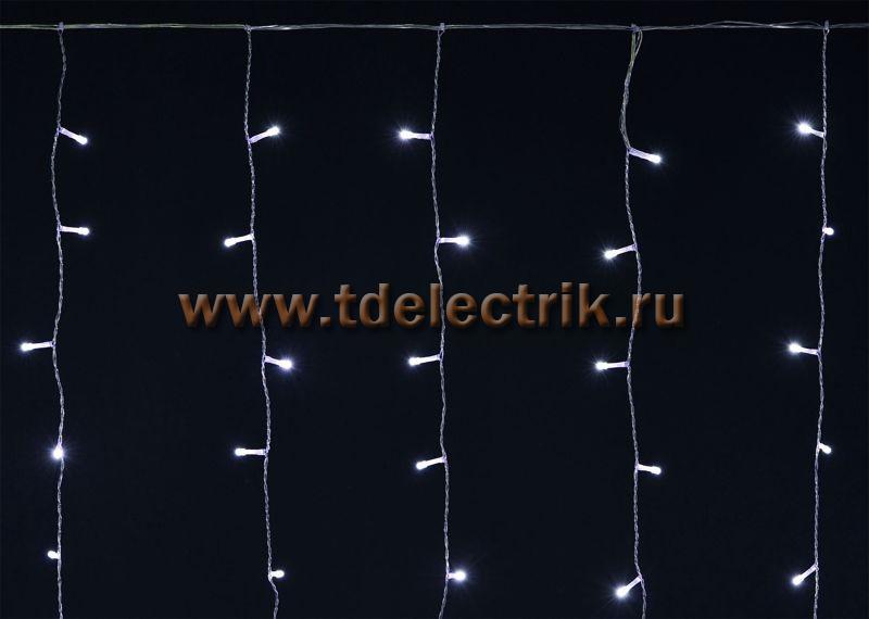 Фотография №1, Гирлянда занавес 2х2 240W IP44 прозрачный 230В тр IEK