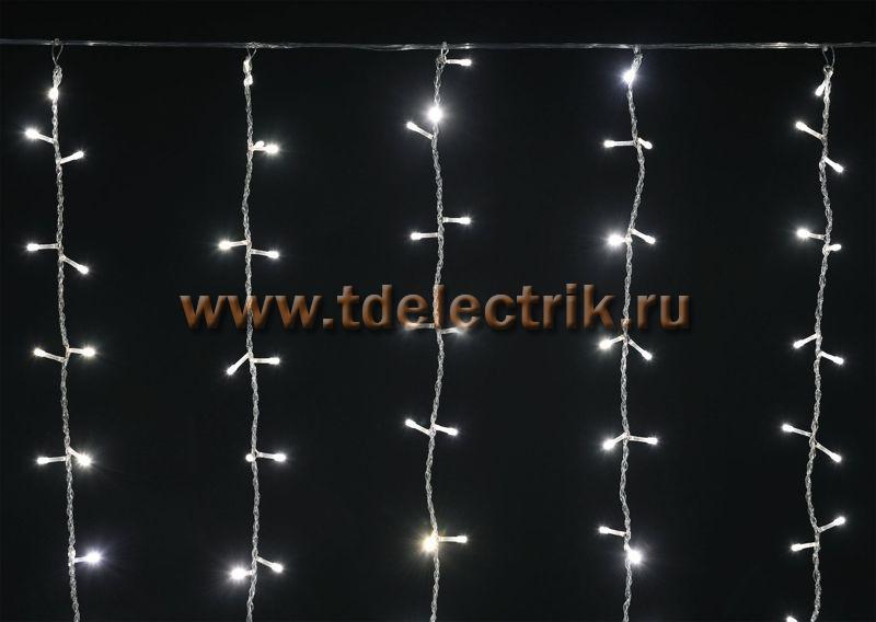 Фотография №1, Гирлянда занавес 1,5х1,5 160WW IP20 прозрачный 230В тр IEK
