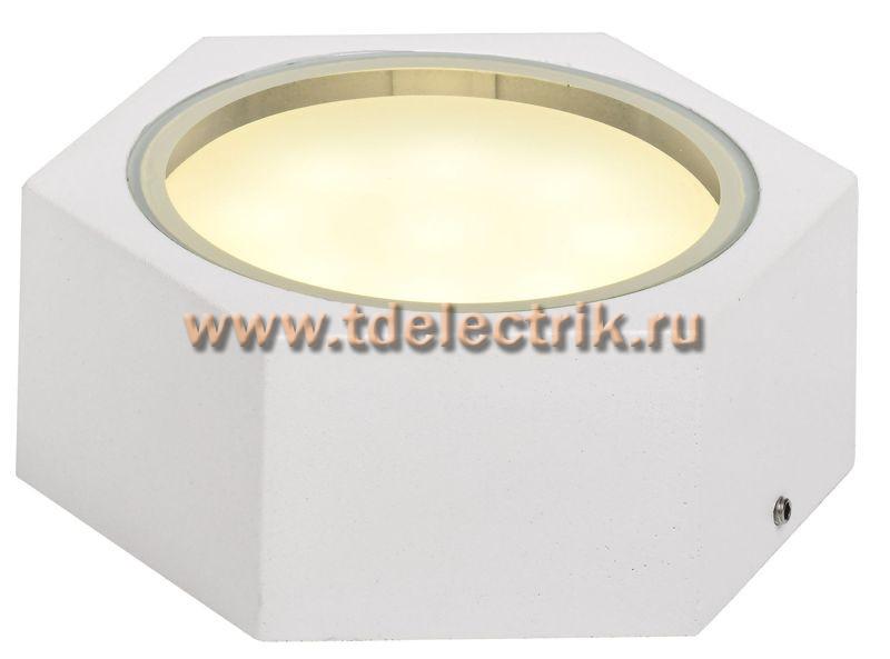 Фотография №1, Светильник уличный 5204 потолочный GX53 IP65 белый IEK