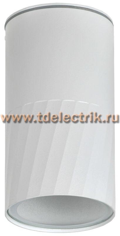 Фотография №1, Светильник уличный 5222 потолочный GU10 IP65 белый IEK