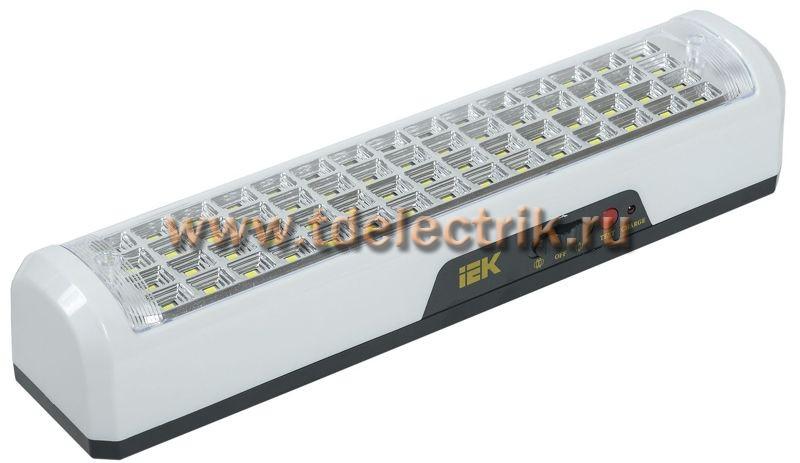 Фотография №1, Светильник ДБА 3928 аккумулятор 15ч 12Вт IEK