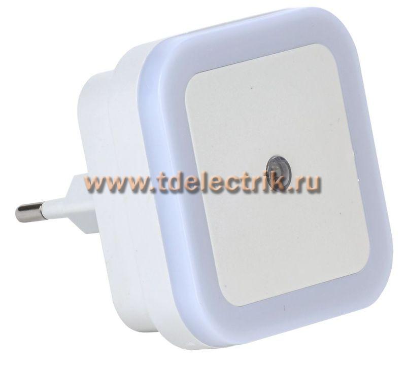 Фотография №1, Светильник-ночник 018 квадрат датчик осв. 220В IEK