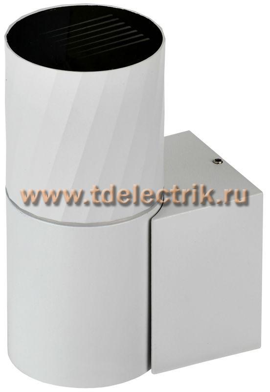 Фотография №1, Светильник уличный 5220 настенный GU10 IP65 белый IEK