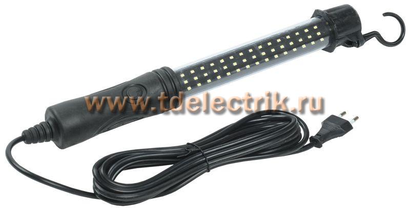 Фотография №1, Светильник LED переносной ДРО 2061 IP54 шнур 5м черный IEK