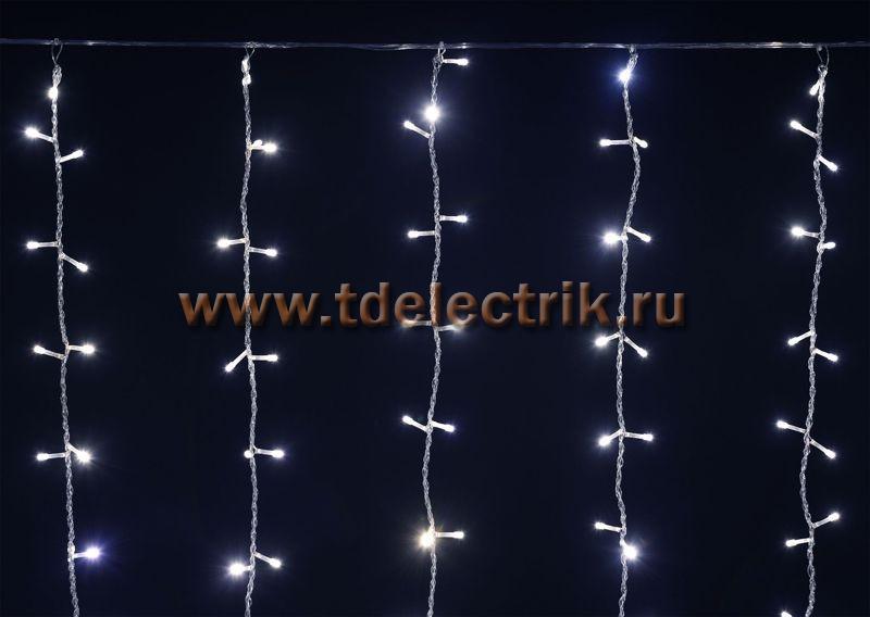 Фотография №1, Гирлянда занавес 1,5х1,5 160W IP20 прозрачный 230В тр IEK