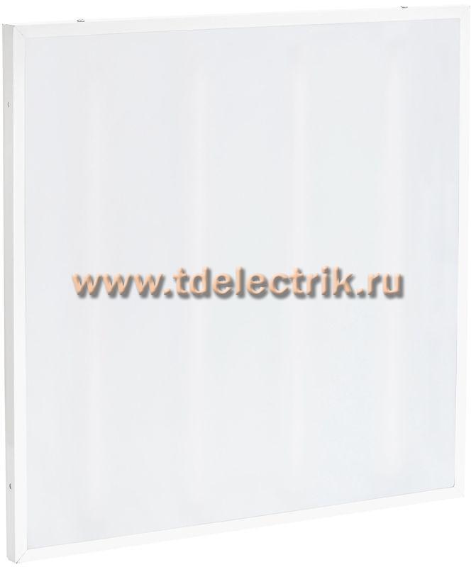 Фотография №1, Светильник LED ДВО 6562-O 36Вт 5000К 595х595х20 опал IEK