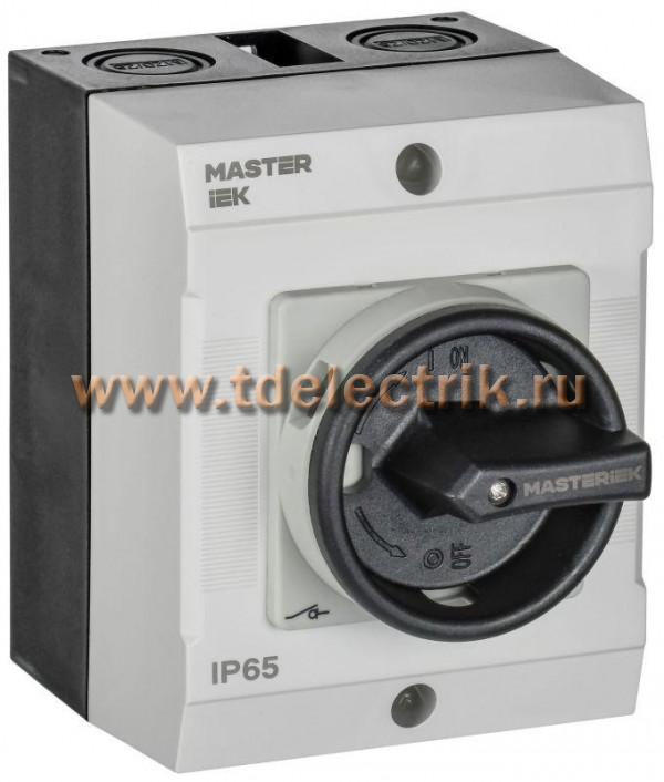 Фотография №1, Переключатели кулачковые MASTER IEK