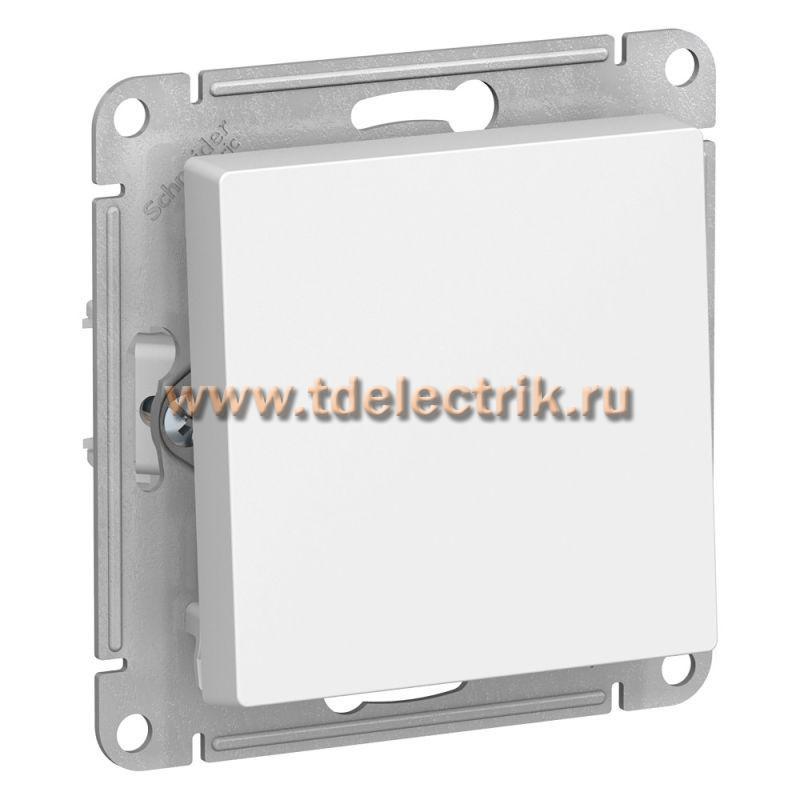 Фотография №1, ATLASDESIGN 1-клавишный Выключатель  сх.1  10АХ  механизм  белый