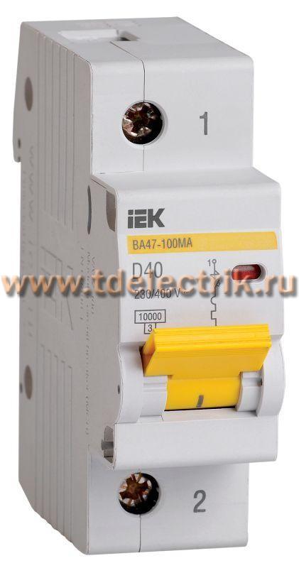 Фотография №1, Серия ВА47-100MA ( 10 кА) KARAT