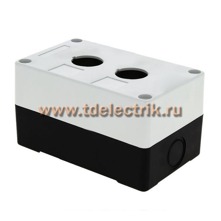 Фотография №1, Корпус КП102 пластиковый 2 кнопки белый EKF PROxima