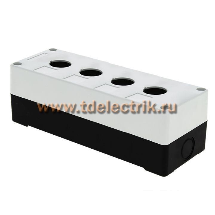 Фотография №1, Корпус КП104 пластиковый 4 кнопки белый EKF PROxima