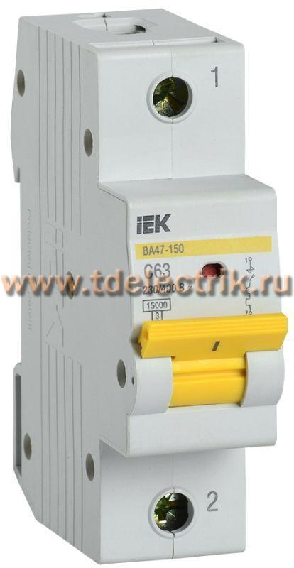 Фотография №1, Серия ВА47-150 ( 15 кА) KARAT