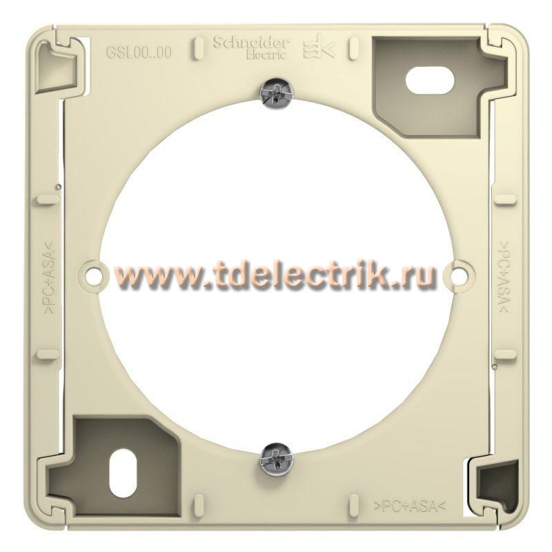 Фотография №1, GLOSSA КОРОБКА наружного монтажа БЕЖЕВЫЙ