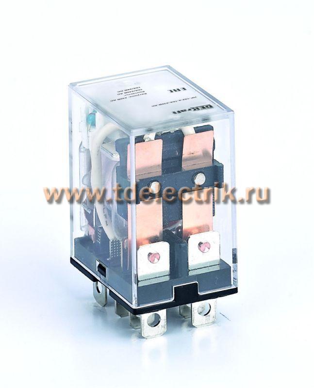 Фотография №1, Промежуточное реле 2 конт. с LED инд. 10А 24В AC ПР-102