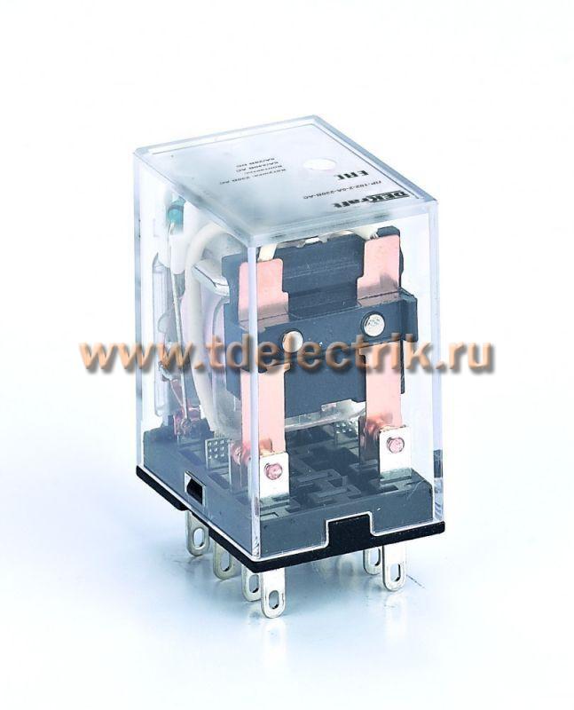 Фотография №1, Промежуточное реле 2 конт. с LED инд. 5А 36В DC ПР-102