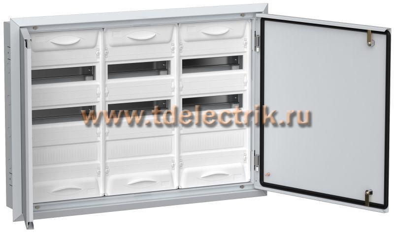 Фотография №1, TITAN 5 Корпус мет. ЩРв-108 (3х36) 630х885х130 IP31 бел IEK