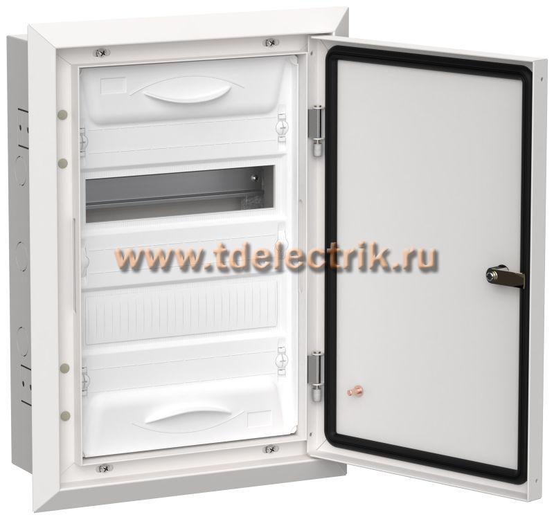 Фотография №1, TITAN 5 Корпус мет. ЩРв-24 (1х24) 505х365х130 IP31 бел IEK