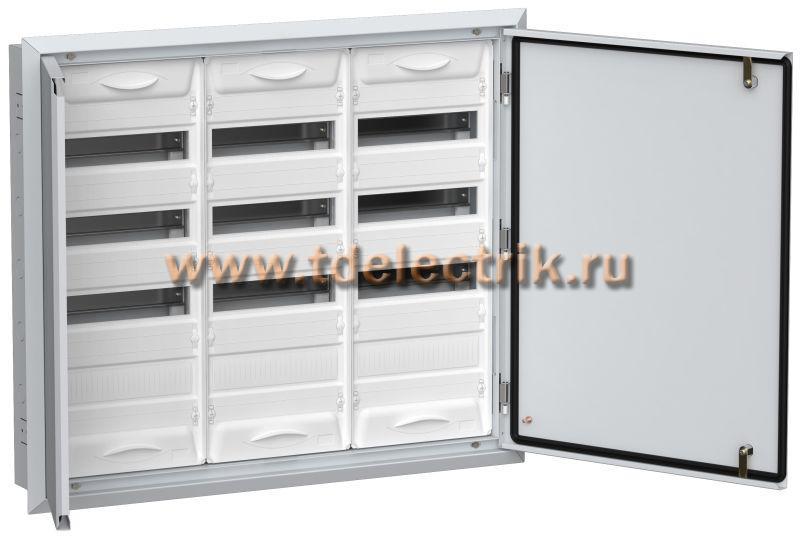Фотография №1, TITAN 5 Корпус мет. ЩРв-144 (3х48) 755х885х130 IP31 бел IEK