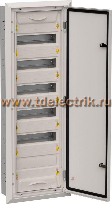Фотография №1, TITAN 5 Корпус мет. ЩРв-72 (1х72) 1005х365х130 IP31 сер IEK