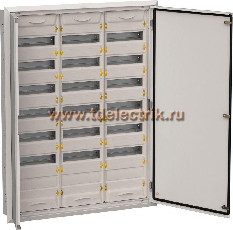 Фотография №1, TITAN 5 Корпус мет. ЩРв-252 (3х84) 1130х885х130 IP31 сер IEK