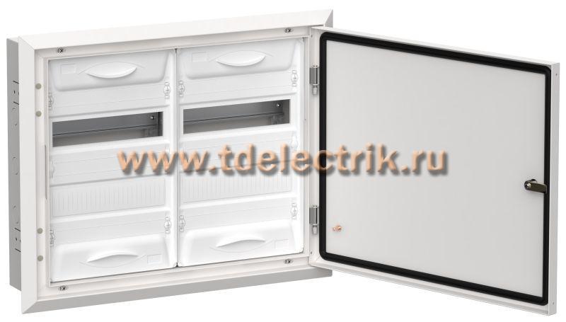 Фотография №1, TITAN 5 Корпус мет. ЩРв-48 (2х24) 505х625х130 IP31 бел IEK