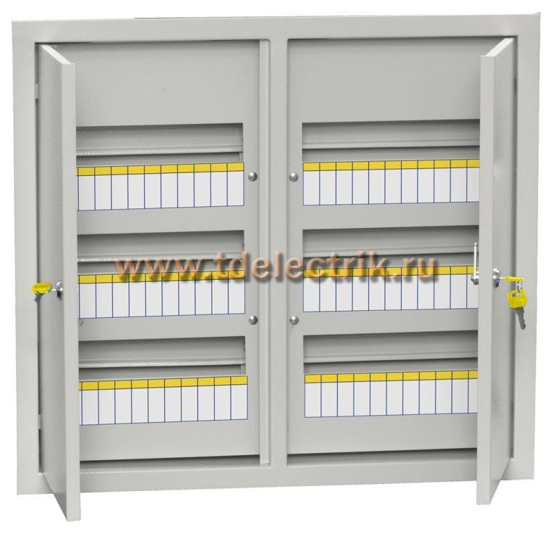 Фотография №1, TITAN 3 Корпус метал. ЩРв-72 (540х600х120) IP31 IEK