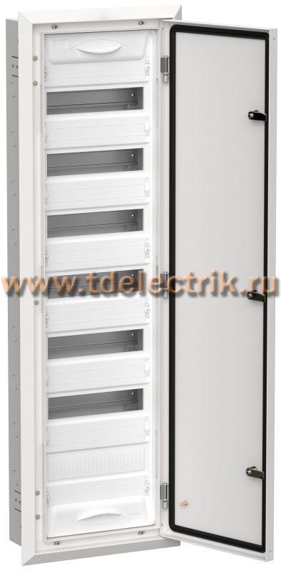 Фотография №1, TITAN 5 Корпус мет. ЩРв-84 (1х84) 1130х365х130 IP31 бел IEK