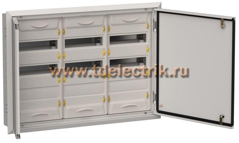 Фотография №1, TITAN 5 Корпус мет. ЩРв-108 (3х36) 630х885х130 IP31 сер IEK