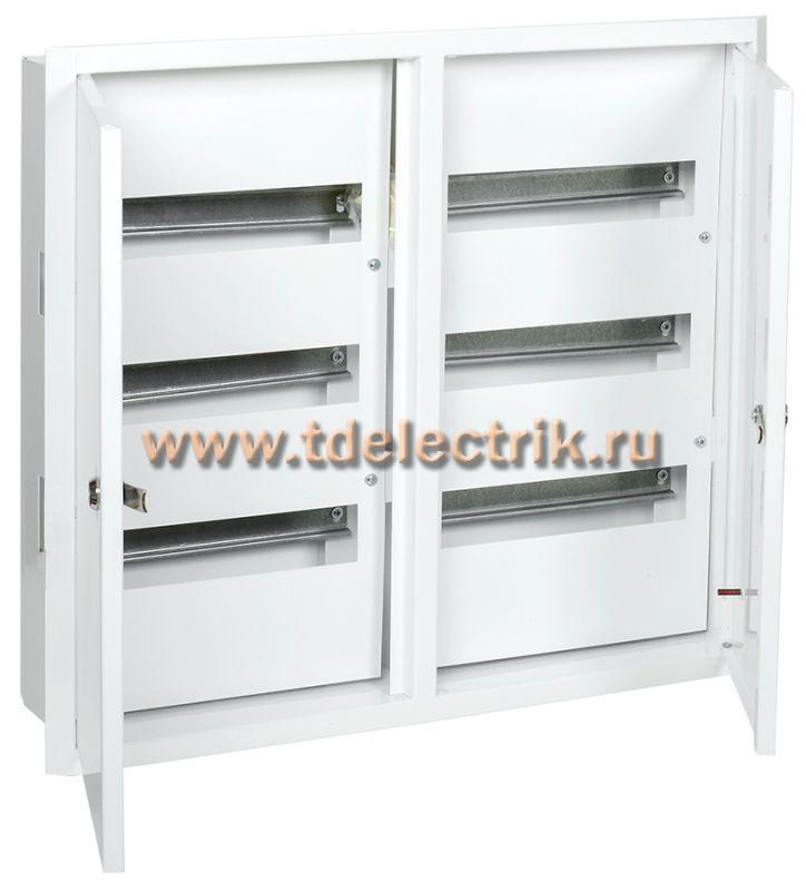 Фотография №1, TITAN 3 Корпус метал. ЩРв-72 (540х600х120) IP31 белый IEK