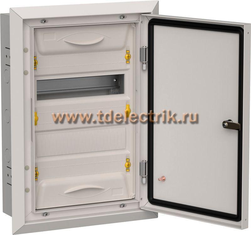 Фотография №1, TITAN 5 Корпус мет. ЩРв-24 (1х24) 505х365х130 IP31 сер IEK