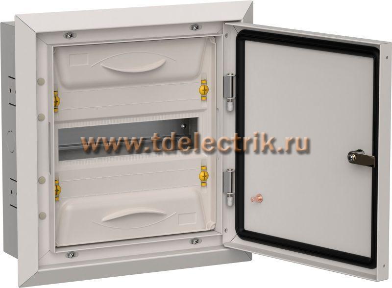 Фотография №1, TITAN 5 Корпус мет. ЩРв-12 (1х12) 380х365х130 IP31 сер IEK