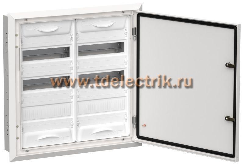 Фотография №1, TITAN 5 Корпус мет. ЩРв-72 (2х36) 630х625х130 IP31 бел IEK