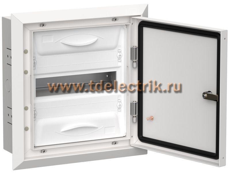 Фотография №1, TITAN 5 Корпус мет. ЩРв-12 (1х12) 380х365х130 IP31 бел IEK