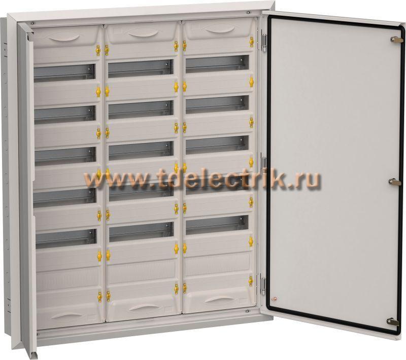Фотография №1, TITAN 5 Корпус мет. ЩРв-216 (3х72) 1005х885х130 IP31 сер IEK