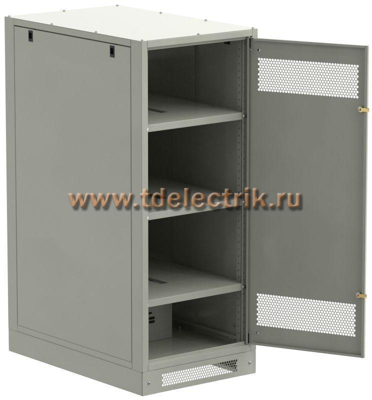 Фотография №1, LINEA B Шкаф аккумуляторный (пустой) 1450х600х950мм металлическая дверь серый