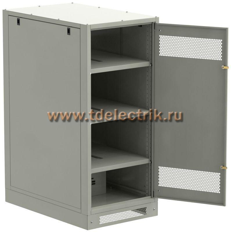 Фотография №1, LINEA B Шкаф аккумуляторный (пустой) 1350х600х950мм металлическая дверь серый
