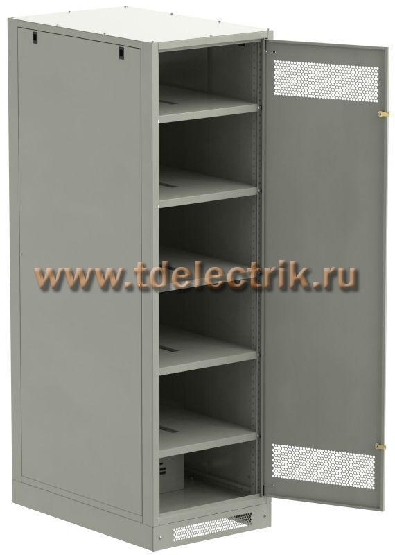 Фотография №1, LINEA B Шкаф аккумуляторный (пустой) 2000х600х950мм металлическая дверь серый