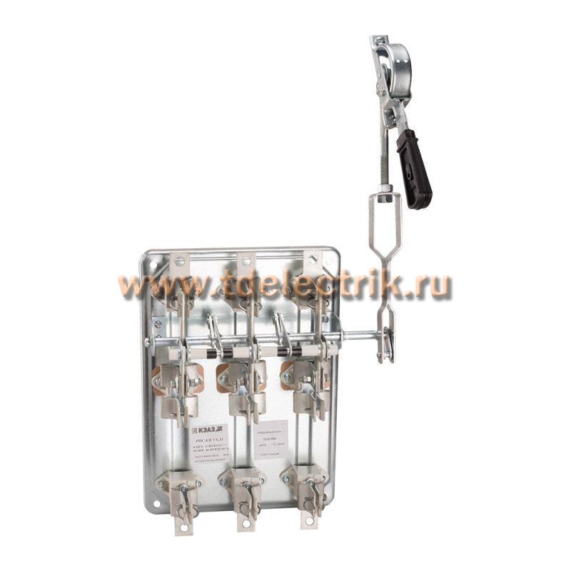 Фотография №1, Разъединитель РПС-4/1П-400А-ПВ400А-УХЛ3