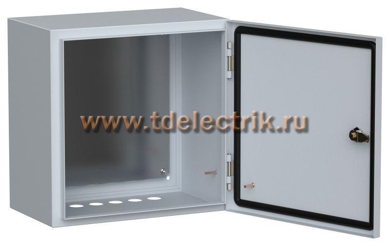 Фотография №1, Корпус металлический ЩМП-4.4.2-0 (400х400х250) У2 IP54 IEK