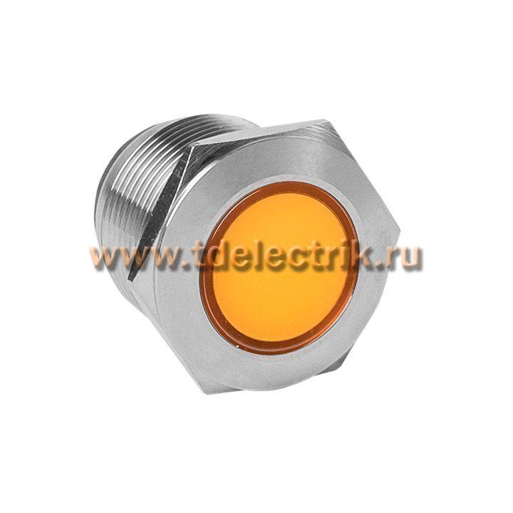Фотография №1, Лампа оранжевая сигнальная S-Pro67 19 мм 230В EKF PROxima