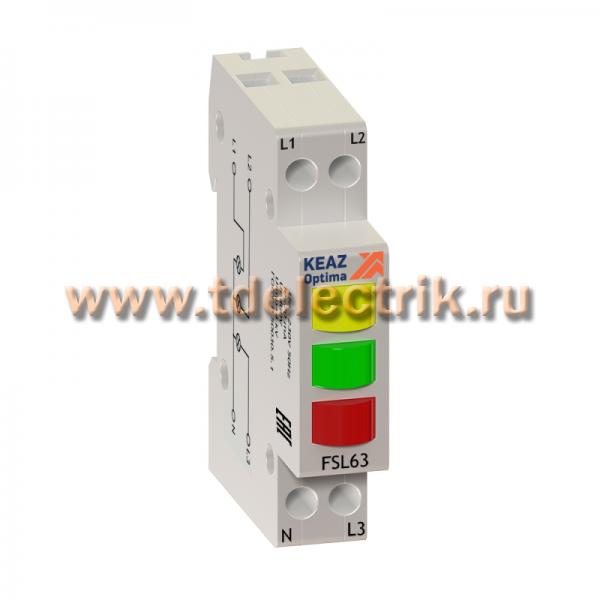 Фотография №1, OptiDin SL63 и FSL63 Индикаторы модульные 