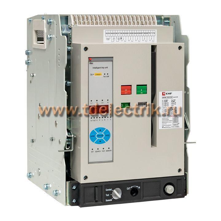 Фотография №1, ВА-450 1000/1000А 3P 50кА выкатной EKF PROxima