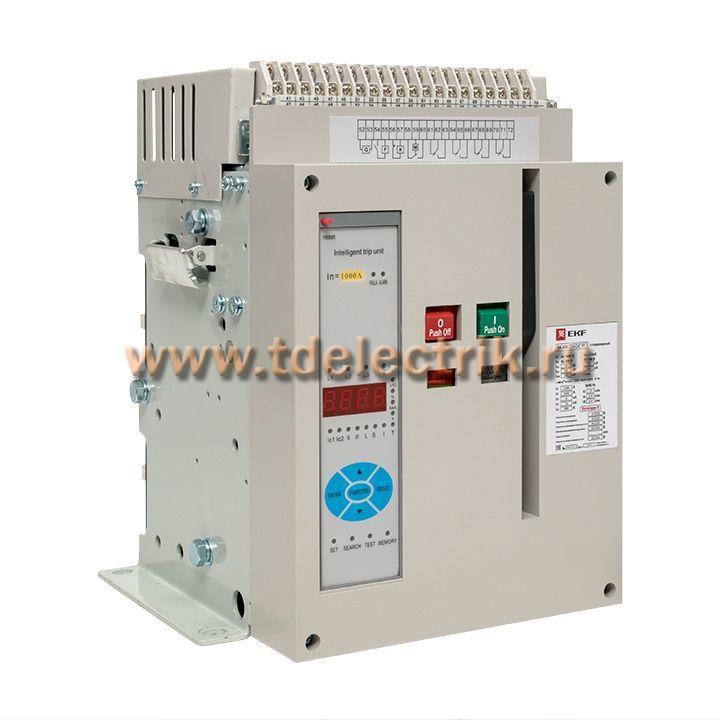 Фотография №1, ВА-450 1000/1000А 3P 50кА стационарный EKF PROxima
