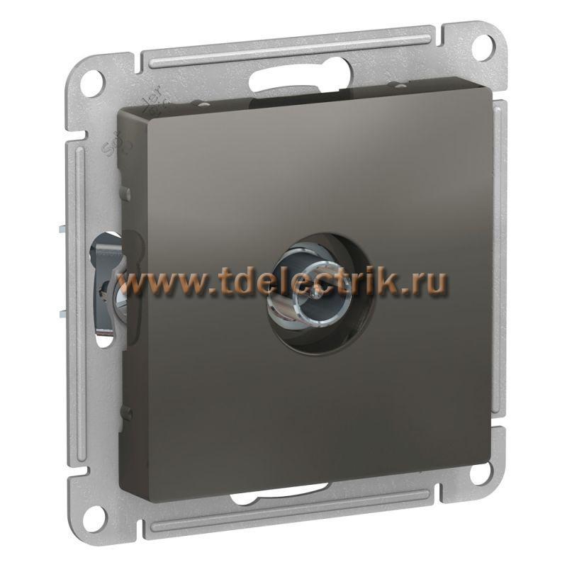 Фотография №1, ATLASDESIGN TV Розетка оконечная 1DB  механизм  сталь