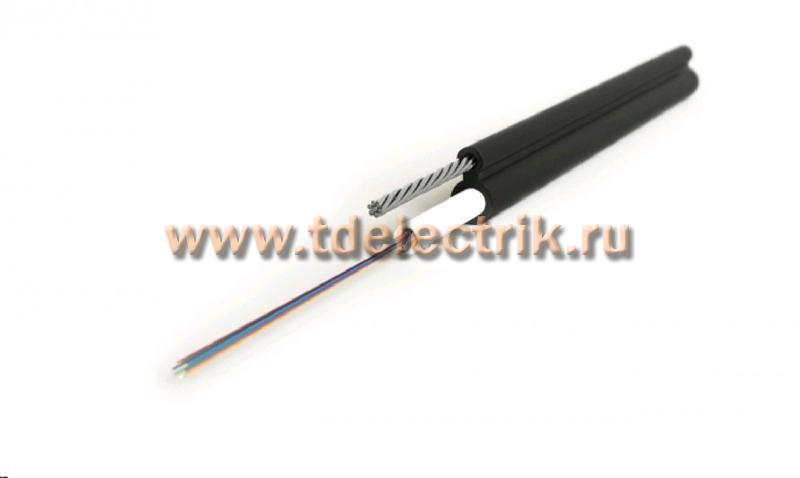 Фотография №1, Hyperline FO-SST-OUT-50-24-PE-BK Кабель волоконно-оптический 50/125 (OM2) многомодовый, 24 волокон, одномодульный (single loose tube), со свободно уложенными волокнами, гелезаполненный, с металлическим тросом (2.2 мм), внешний, PE, -60°С - +70°С, чер